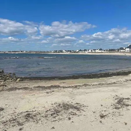 Maison Chaleureuse , Pied Dans L'Eau Avec Parking Gavres Exterior photo